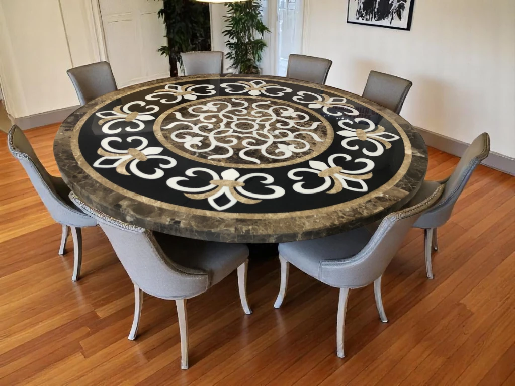 Black Marble Round Table: Perfect for Any Room